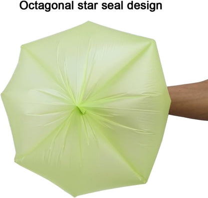 10L Compostable Bin Bags – Biodegradable Food Waste Caddy Liners, 100 Pack (50cm)