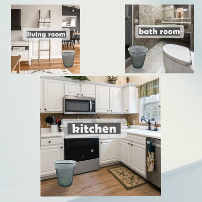 6L Biodegradable Bin Bags – Compostable Food Waste Caddy Liners, 120 Pack (35×40cm)