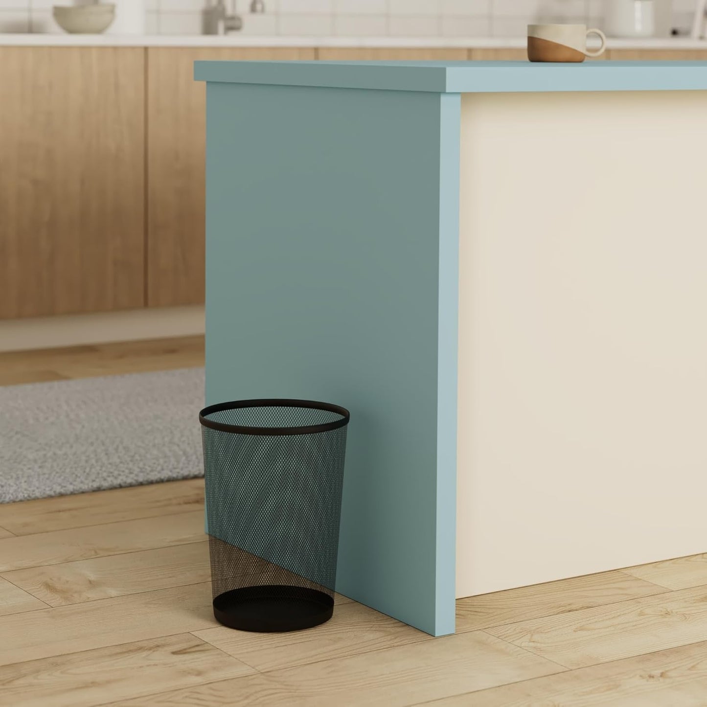 10L Pedal Bin Bags – Strong Small Kitchen Waste Liners, Unscented, 40 Pack (40×45cm)