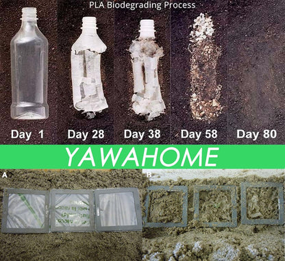 30L Drawstring Bin Bags – Strong Tie-Handle Kitchen Waste Liners, Unscented, 40 Pack (60×65cm)