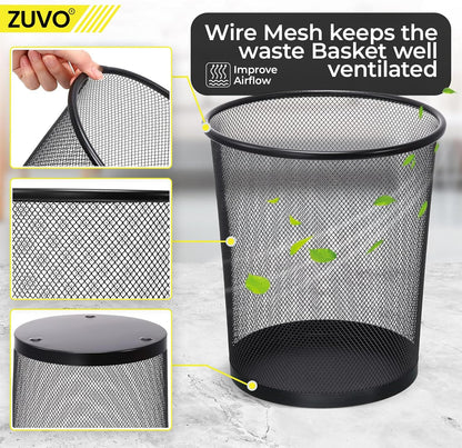 10L Pedal Bin Bags – Strong Small Kitchen Waste Liners, Unscented, 40 Pack (40×45cm)